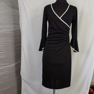 Polyester Stretch Black Dress